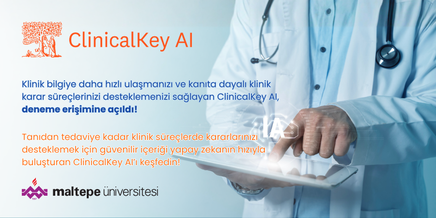 ClinicalKey AI, Deneme Erişimine Açıldı!